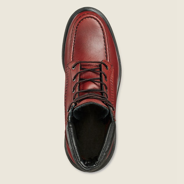 Red Wing Iş Botu Erkek - Supersole® - 8-Inch Soft Toe - Bordo - 93MFAPLBI